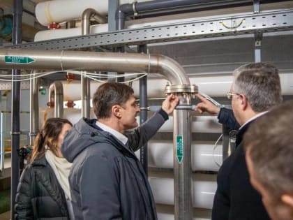 Министр ЖКХ Московской области Кирилл Григорьев проверил работу диспетчерской Люберецкого водоканала