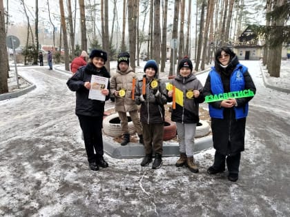 В Домодедово сотрудники Госавтоинспекции совместно с волонтерами культуры организовали для детей и их родителей правовой ликбез по правилам дорожной безопасности