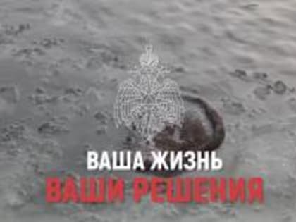 Не выходите на тонкий лед водоемов!