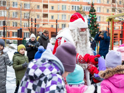 Зимний фестиваль проходит в Люберцах