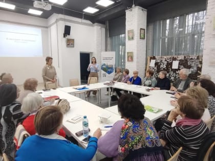 Лекция врачей для ветеранов в Сергиево-Посадской больнице