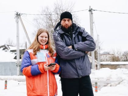 Волонтеры помогают на Всероссийском онлайн-голосовании