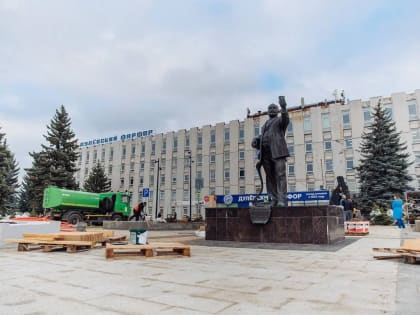 Завершение благоустройства городской территории
