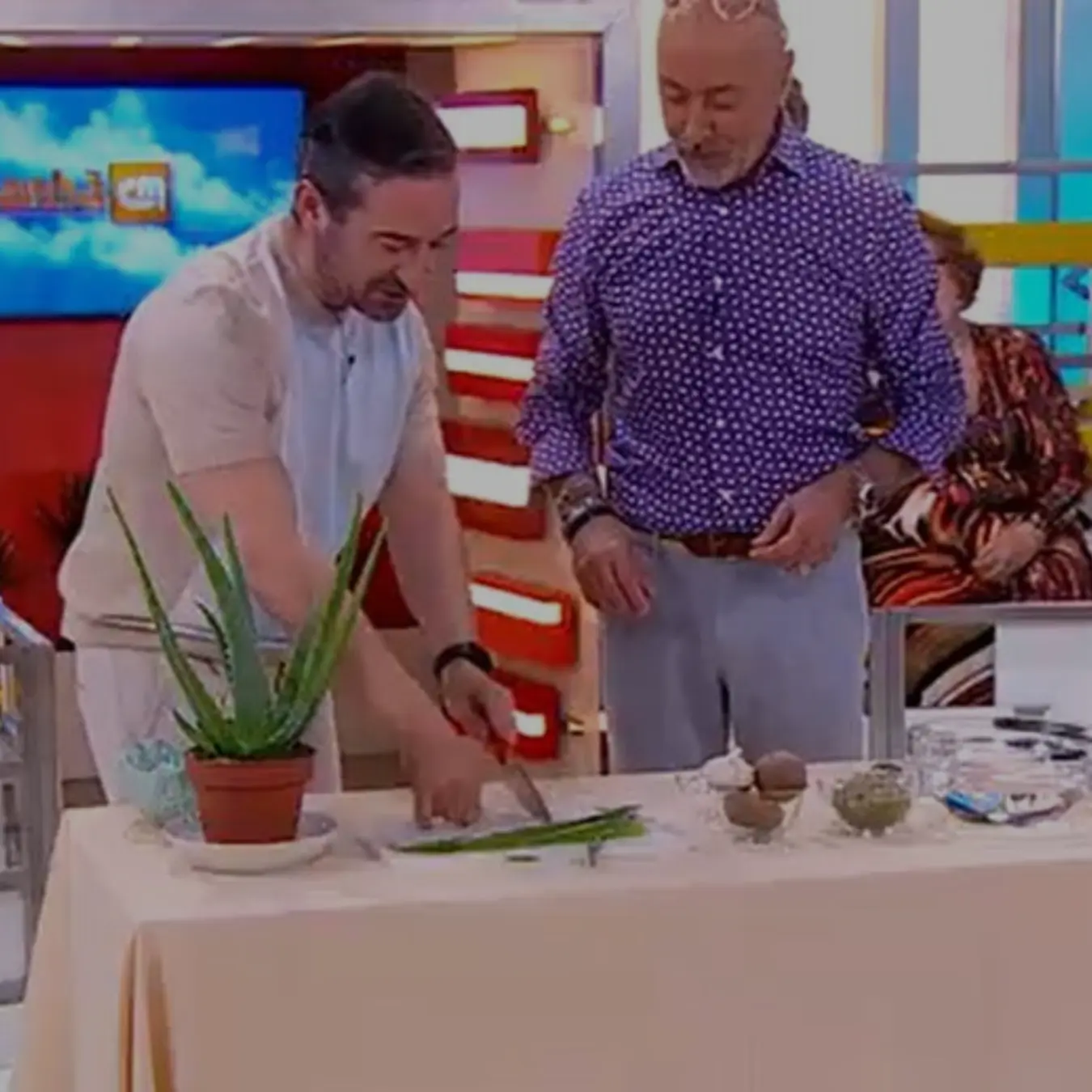 Dr. André Dourado em participação televisiva - Media e Ciência