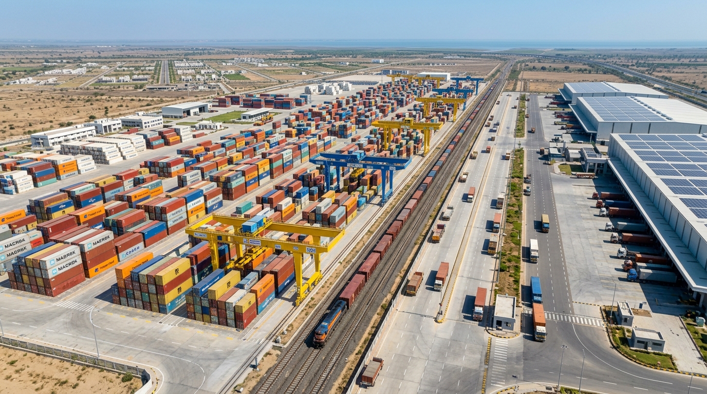 Dholera Multi-Modal Logistics Hub Inland Container Depot and Freight Rail Terminal