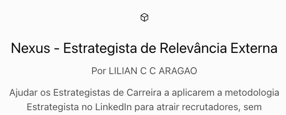 Nexus, Agente Mentor de LinkedIn
