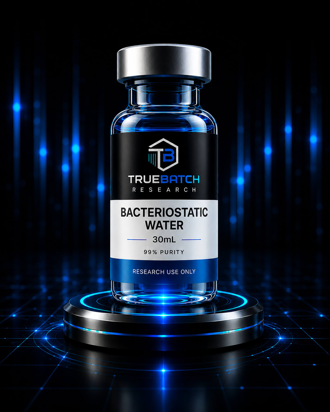 Bacteriostatic Water 30ml research vial