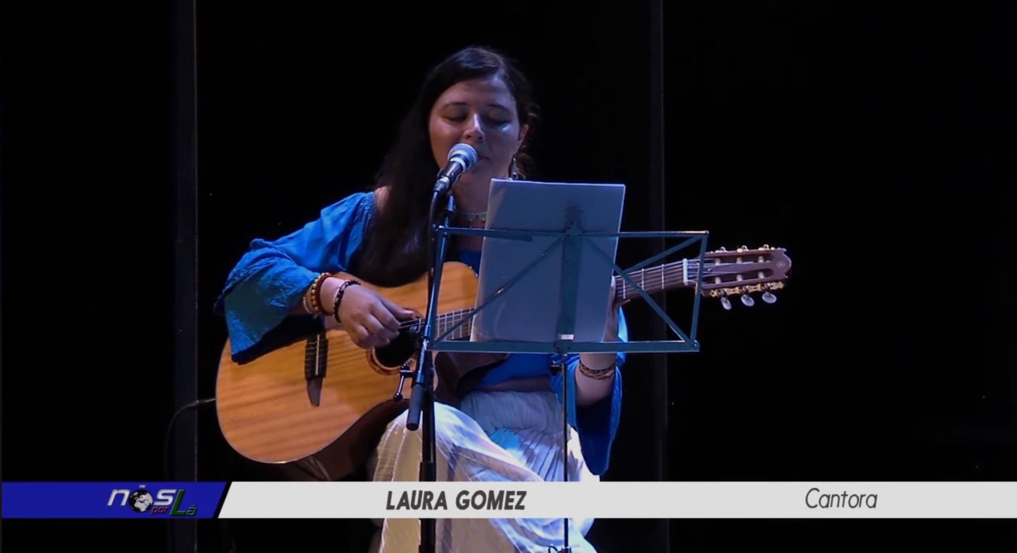 Cantora colombiana Laura Gomez