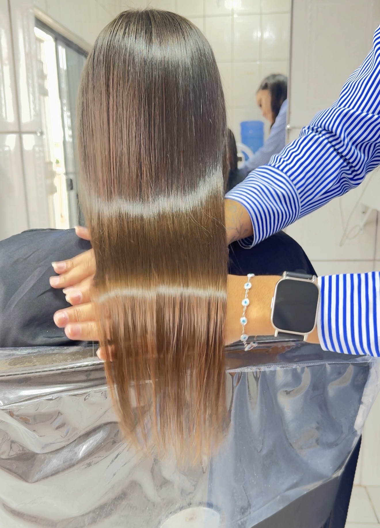 Progressiva - cabelo MÉDIO