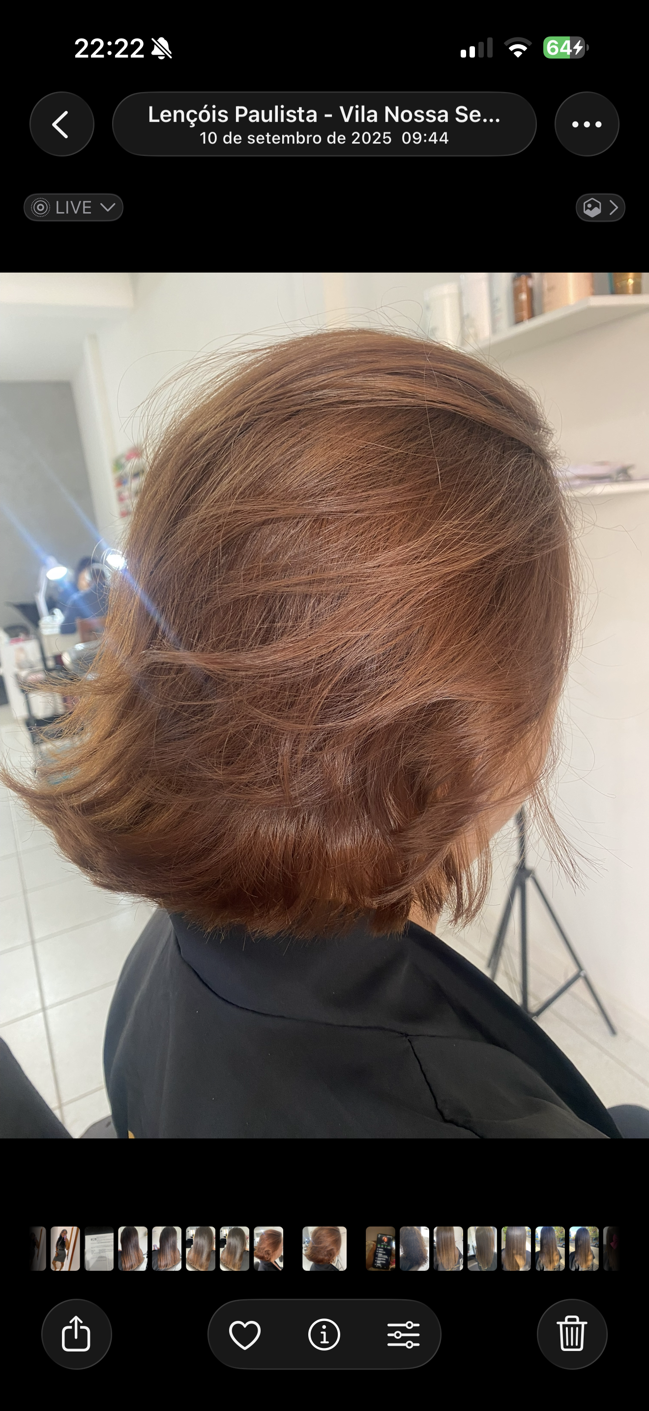 Corte sem escova