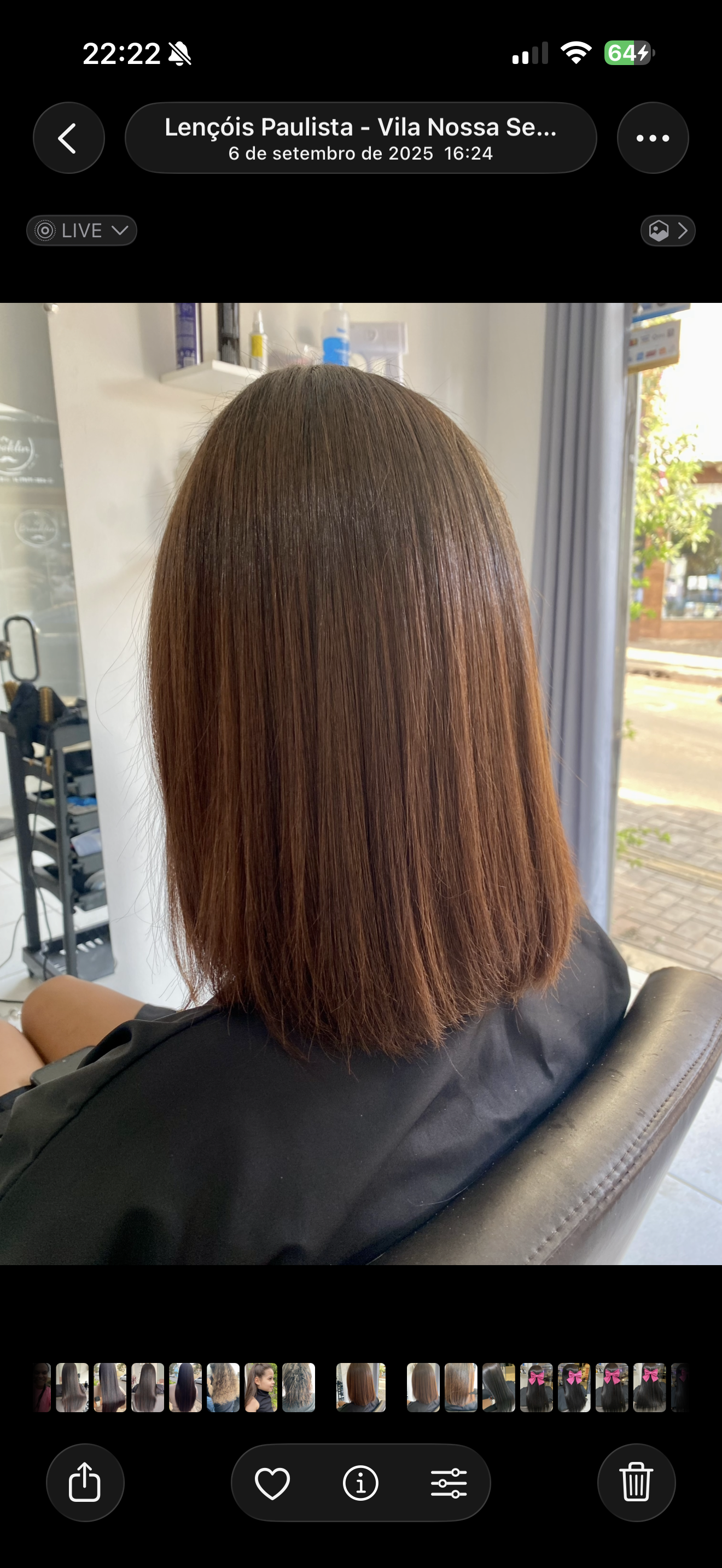 Progressiva - cabelo CURTO