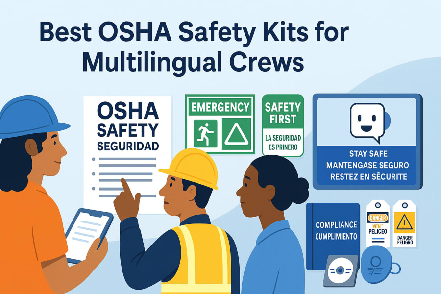 Best OSHA Safety Kits for Multilingual Crews