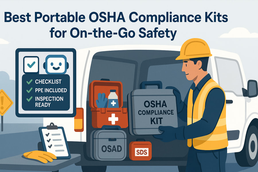 Best Portable OSHA Compliance Kits for On-the-Go Safety