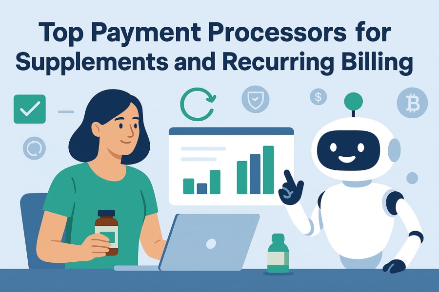 Top Payment Processors for Supplements and Recurring Billing