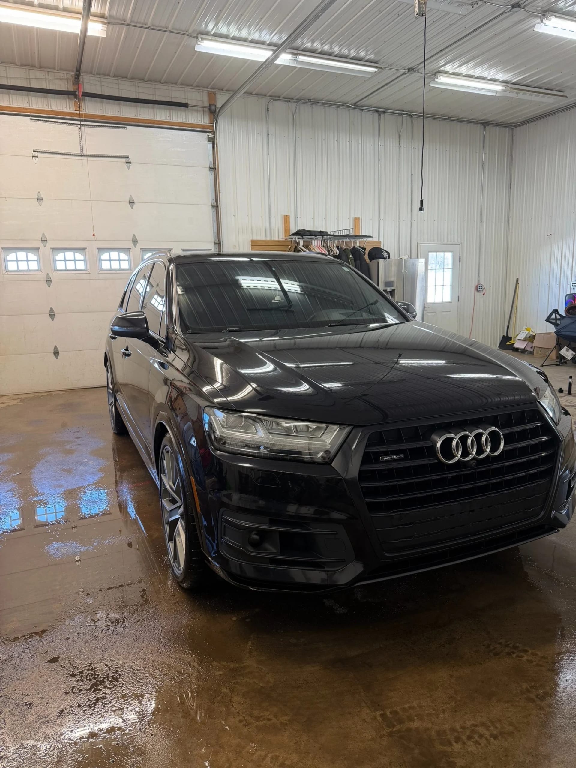 Audi Q7 exterior after a full detail