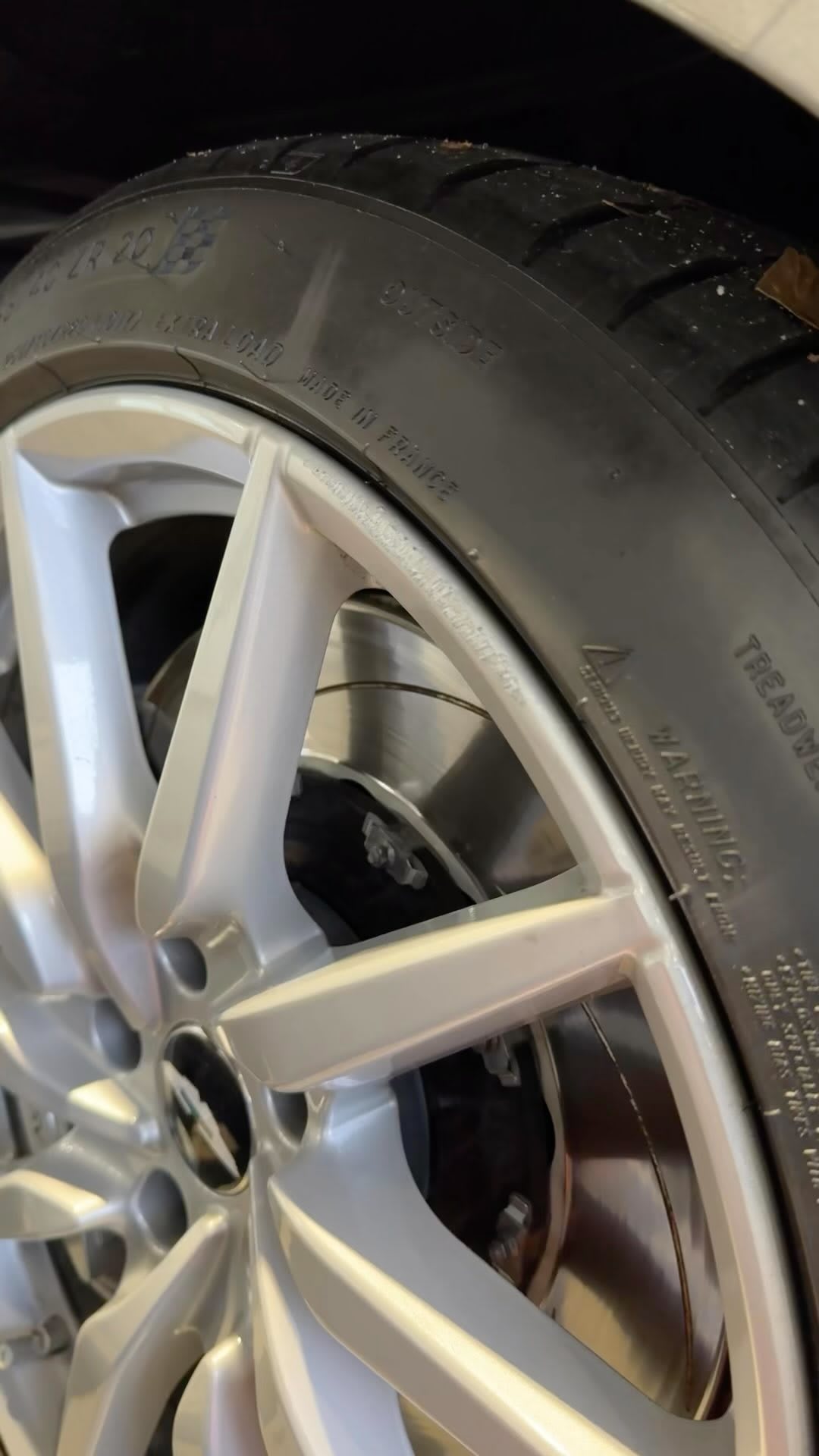 Restored silver alloy wheel — Atlas Wheel Repair
