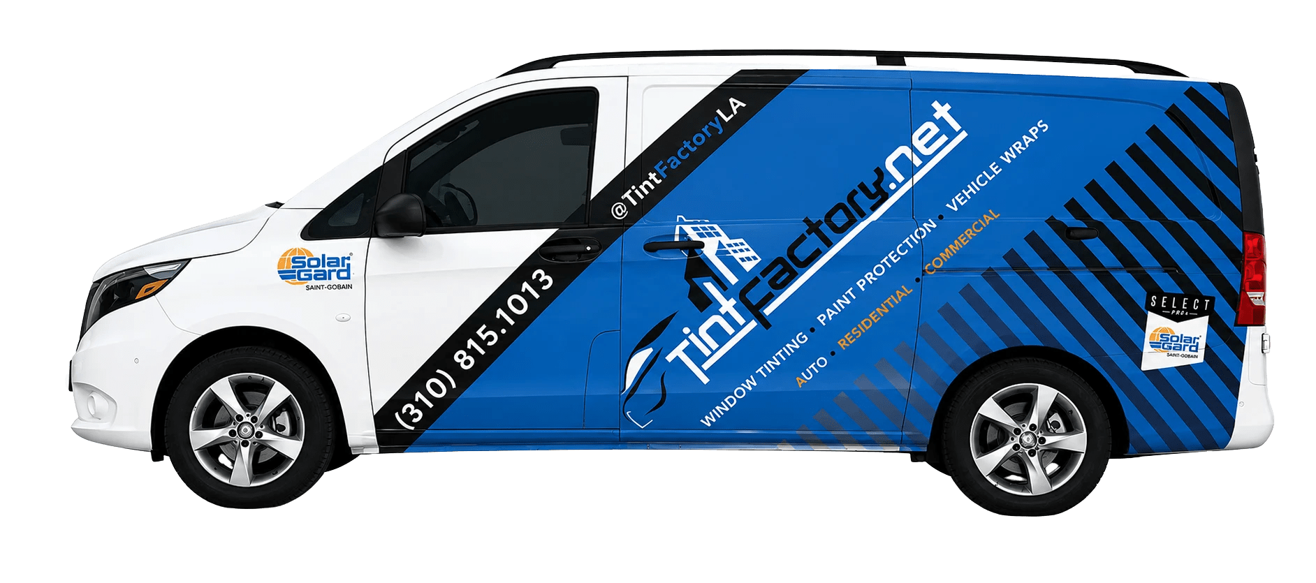 Tint Factory Commercial Van