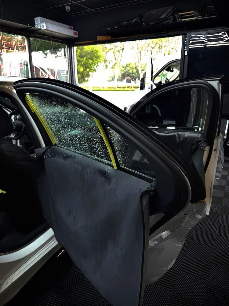3M Crystalline window tint installation in Downey CA — Downey Tinting