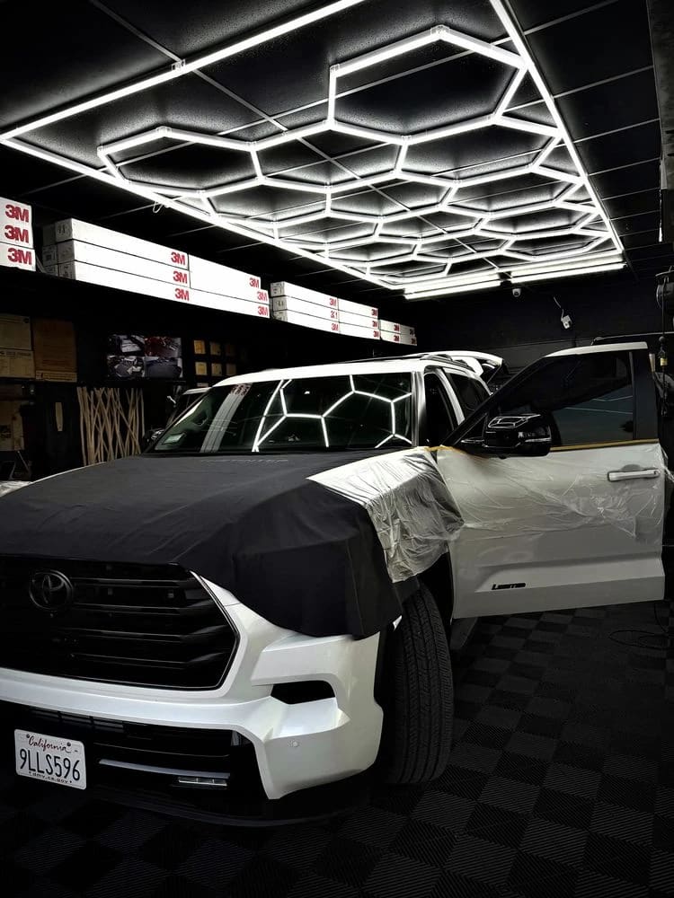 3M Crystalline window tint installation in Downey CA — Downey Tinting