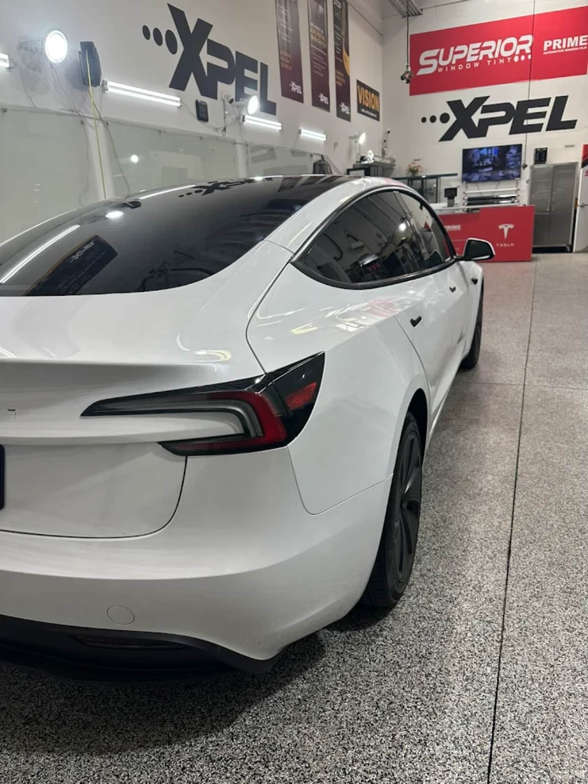 Window tinting Tracy CA — sedan full tint install — Superior Window Tint