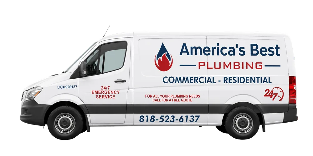 America's Best Plumbing service van