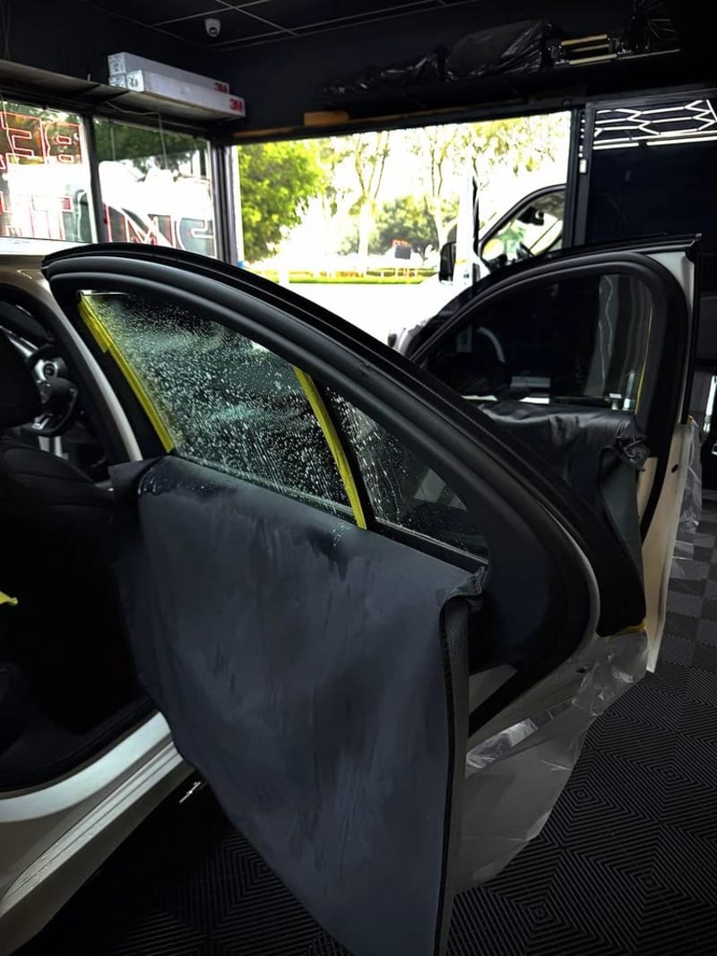 3M Crystalline window tint installation in Downey CA — Downey Tinting
