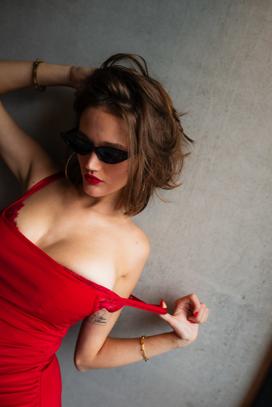 Rouge Signal - Marie - Portrait Photography Hamburg by Leon Blakk - Shot 8