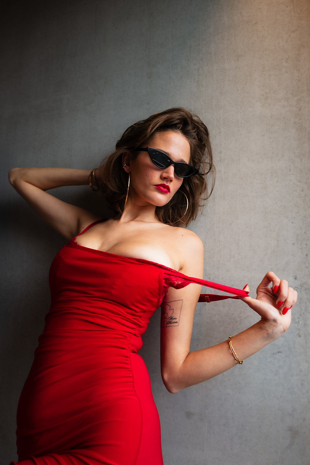 Rouge Signal - Marie - Portrait Photography Hamburg by Leon Blakk - Shot 4