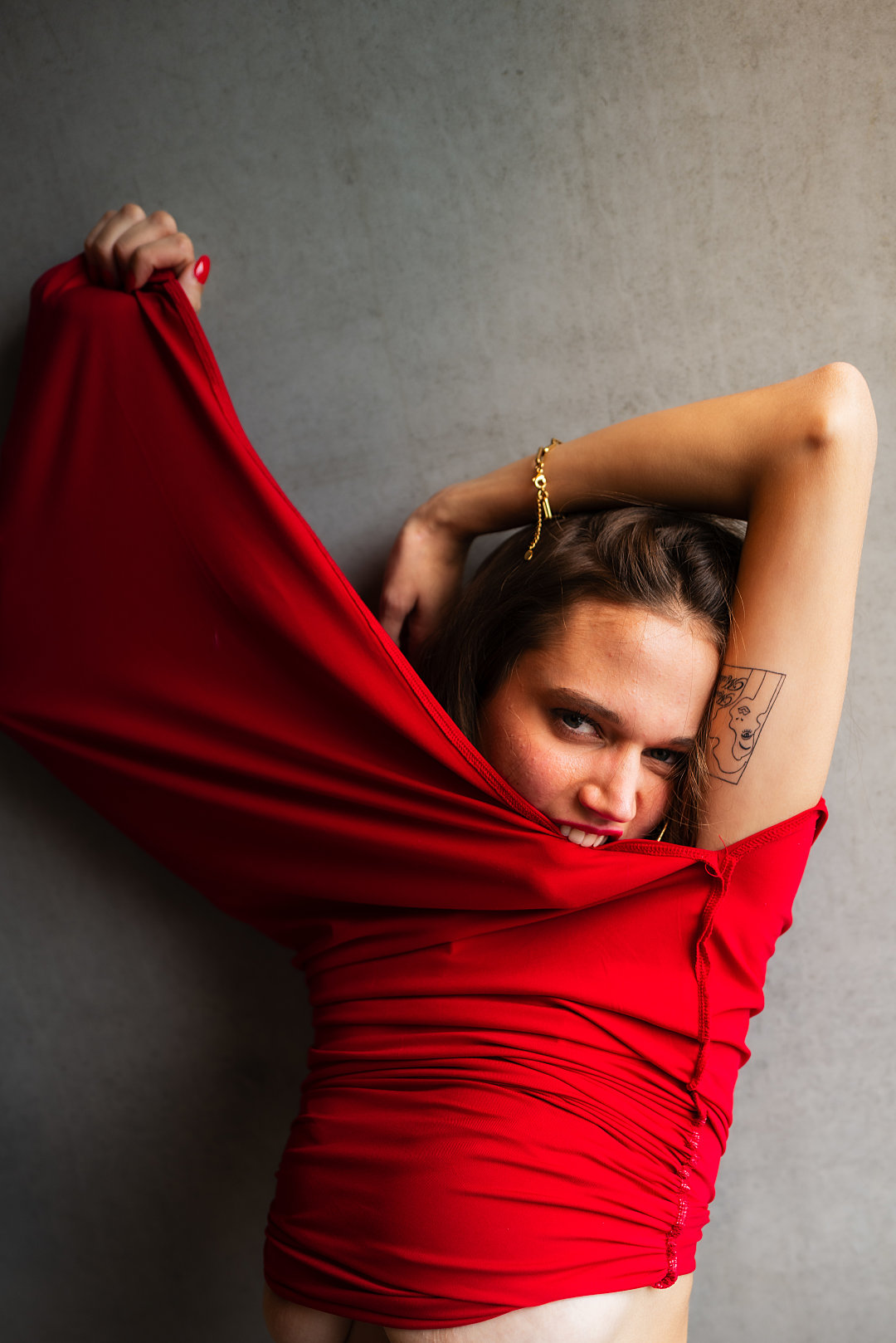 Rouge Signal - Marie - Portrait Photography Hamburg by Leon Blakk - Shot 16