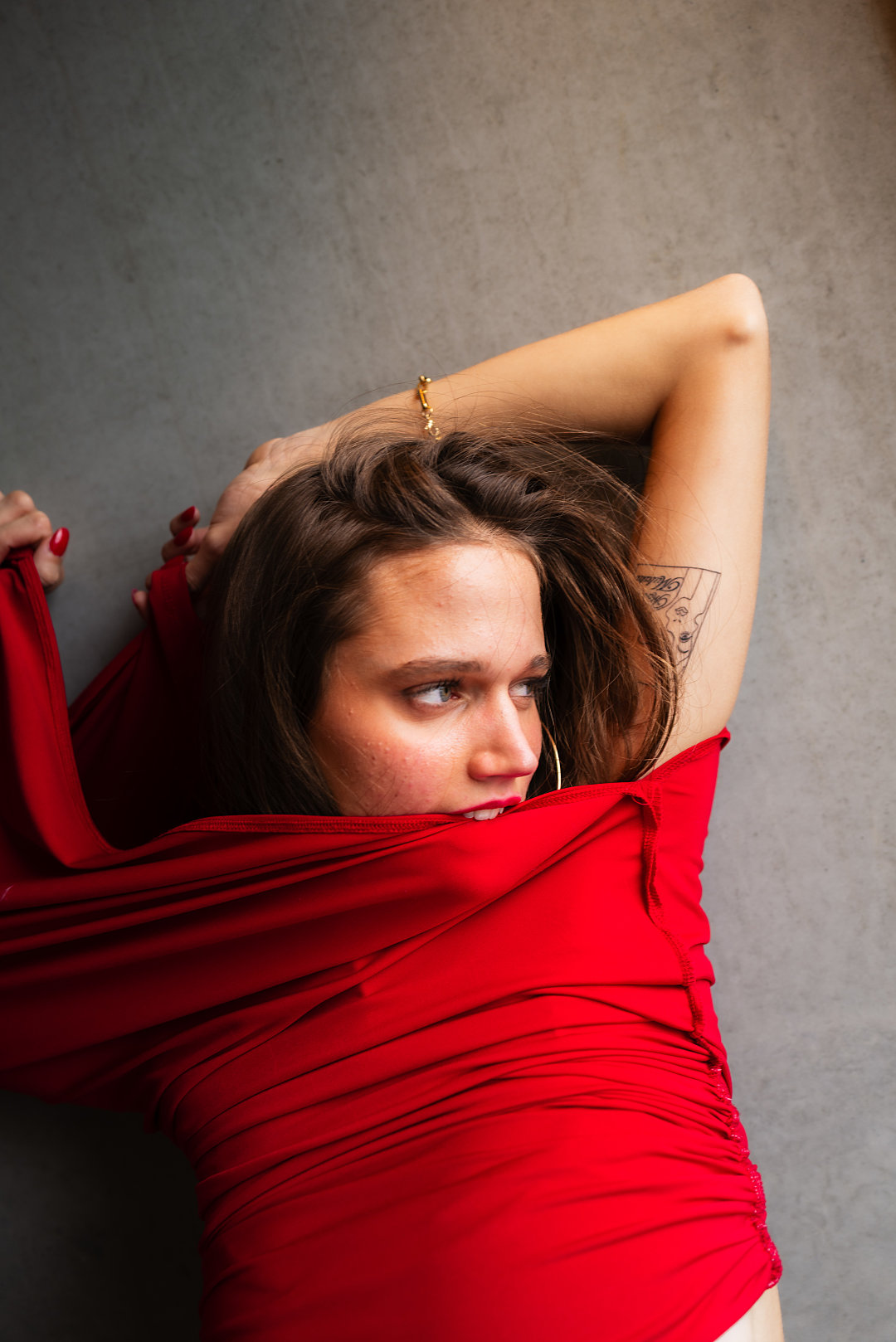 Rouge Signal - Marie - Portrait Photography Hamburg by Leon Blakk - Shot 17