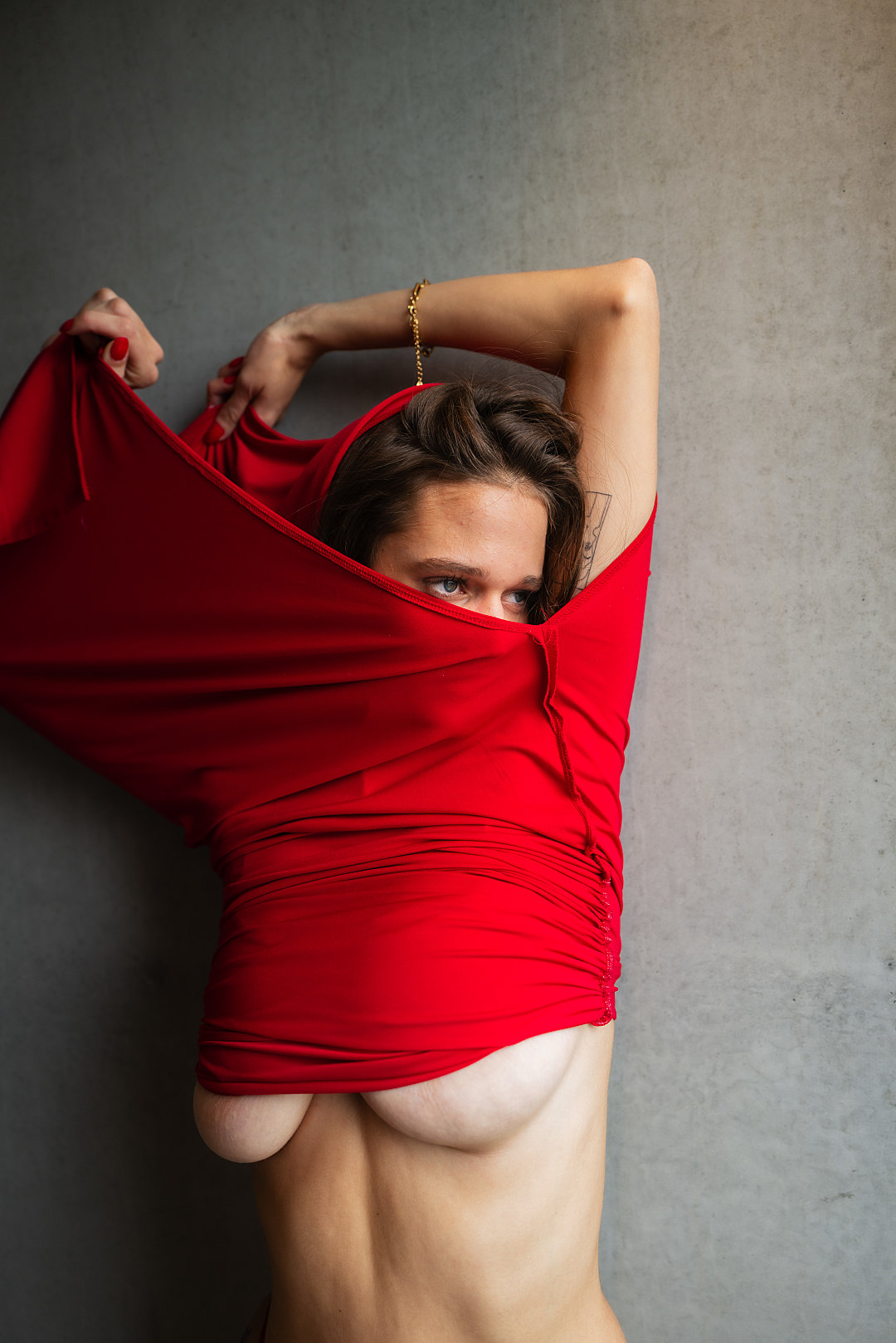 Rouge Signal - Marie - Portrait Photography Hamburg by Leon Blakk - Shot 15