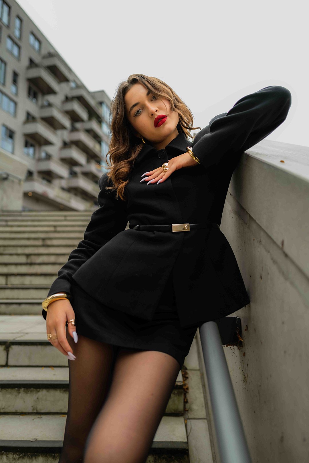 Concrete Poise - Mariia - Portrait Photography Hamburg by Leon Blakk - Shot 6