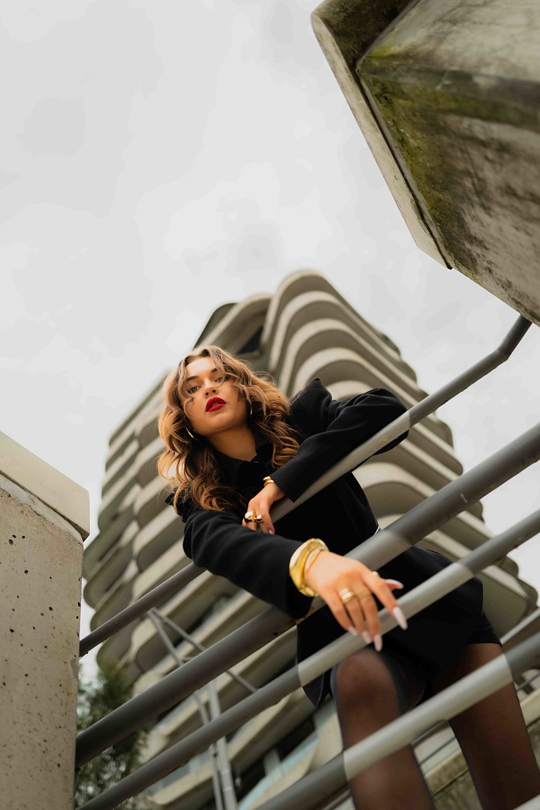 Concrete Poise - Mariia - Portrait Photography Hamburg by Leon Blakk - Shot 7