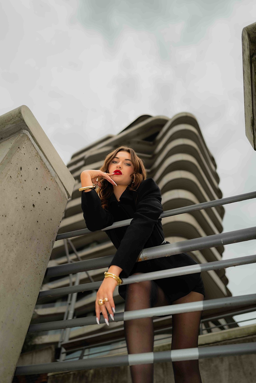 Concrete Poise - Mariia - Portrait Photography Hamburg by Leon Blakk - Shot 5