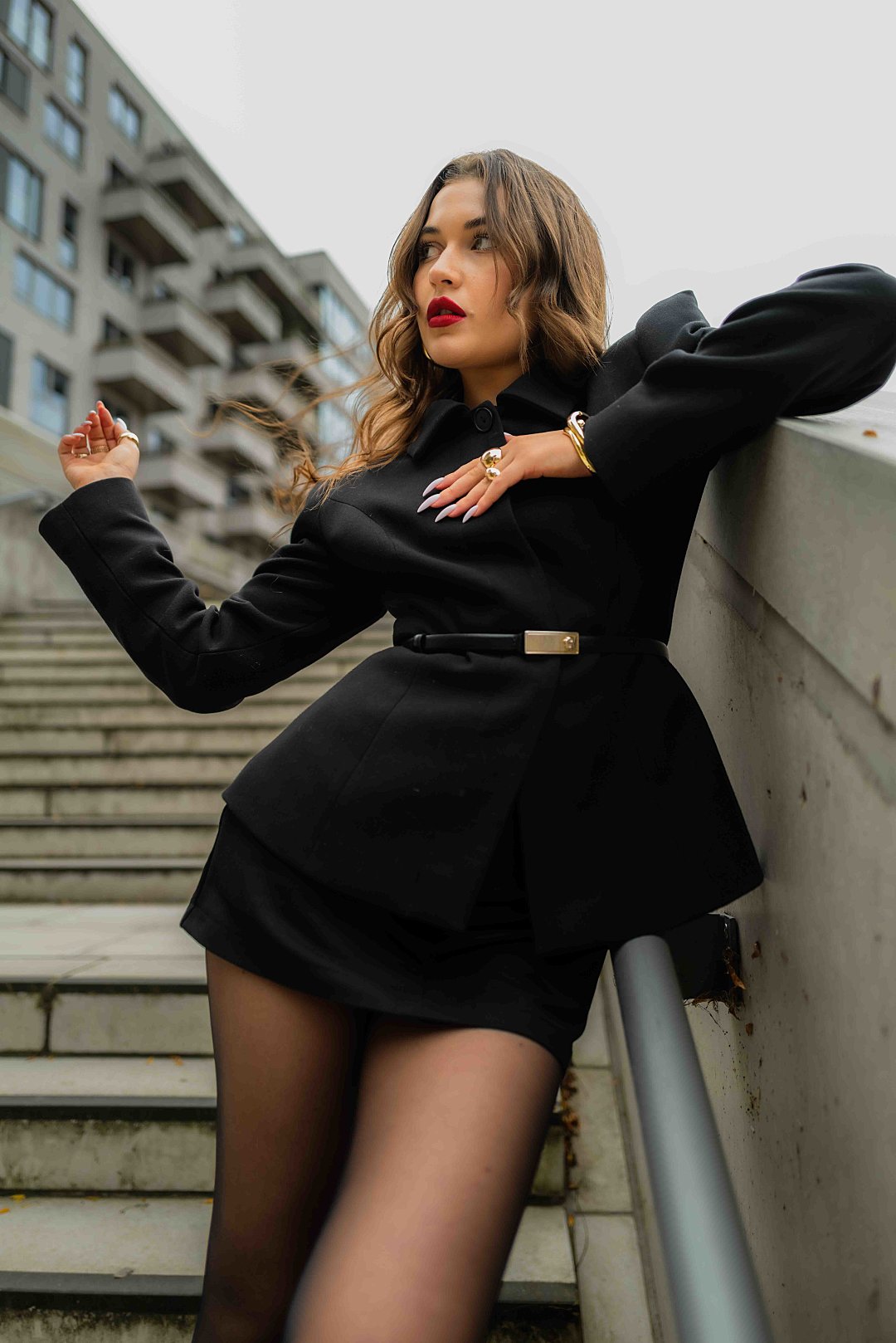 Concrete Poise - Mariia - Portrait Photography Hamburg by Leon Blakk - Shot 8
