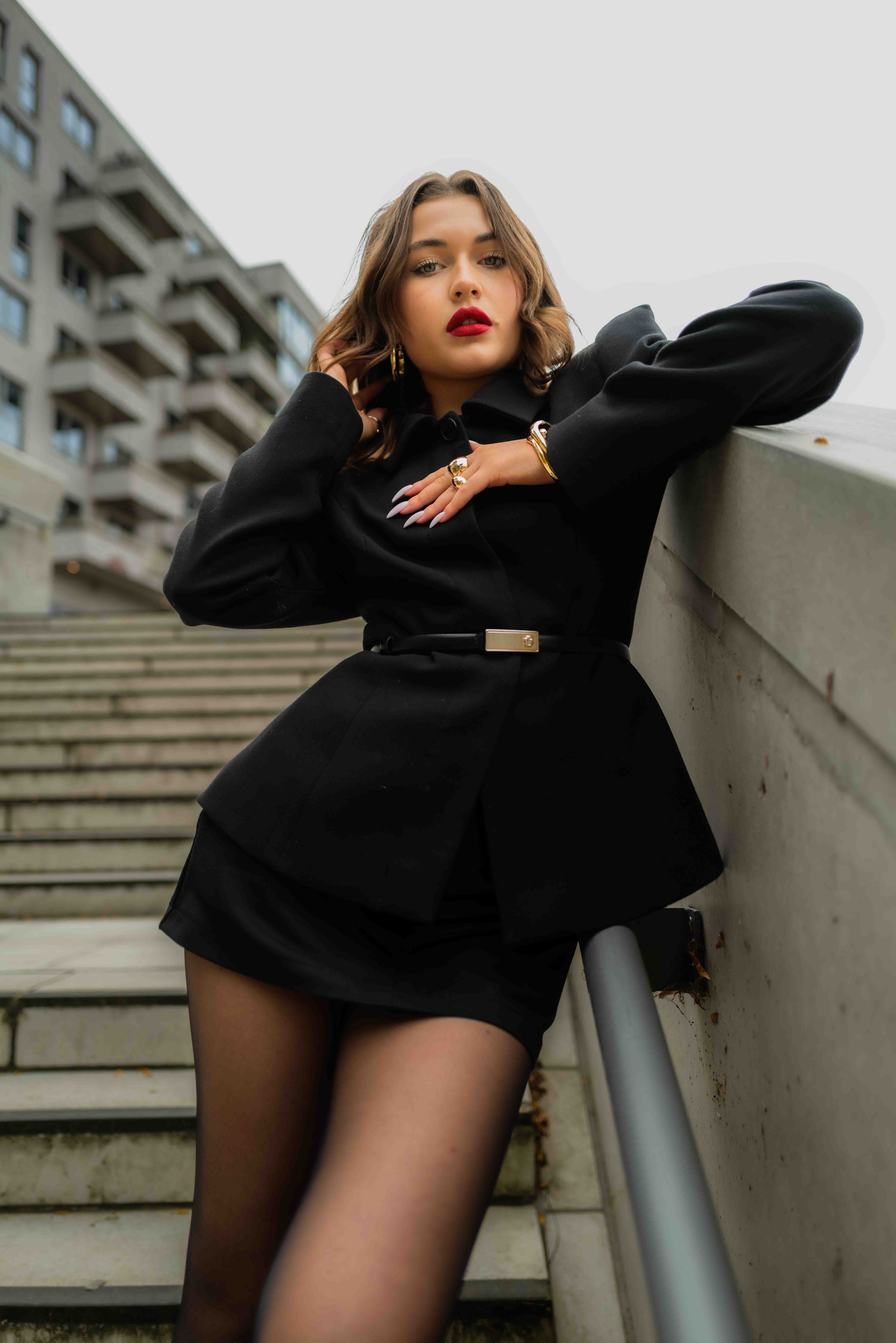 Concrete Poise - Mariia - Editorial photography by Leon Blakk