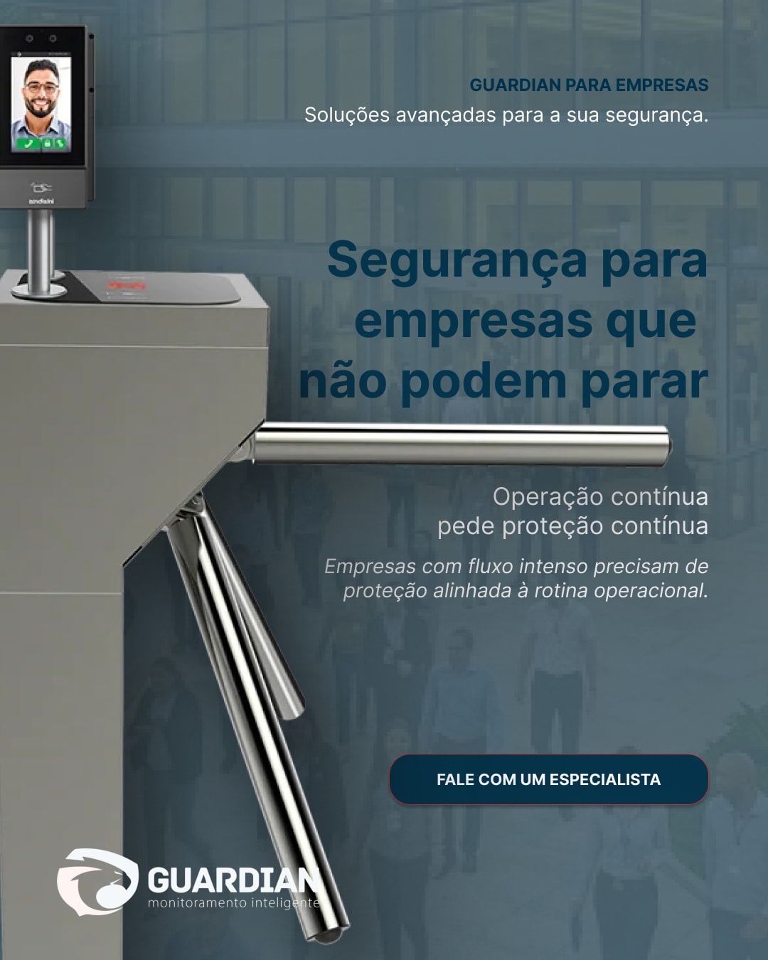 Segurança para empresas que não podem parar