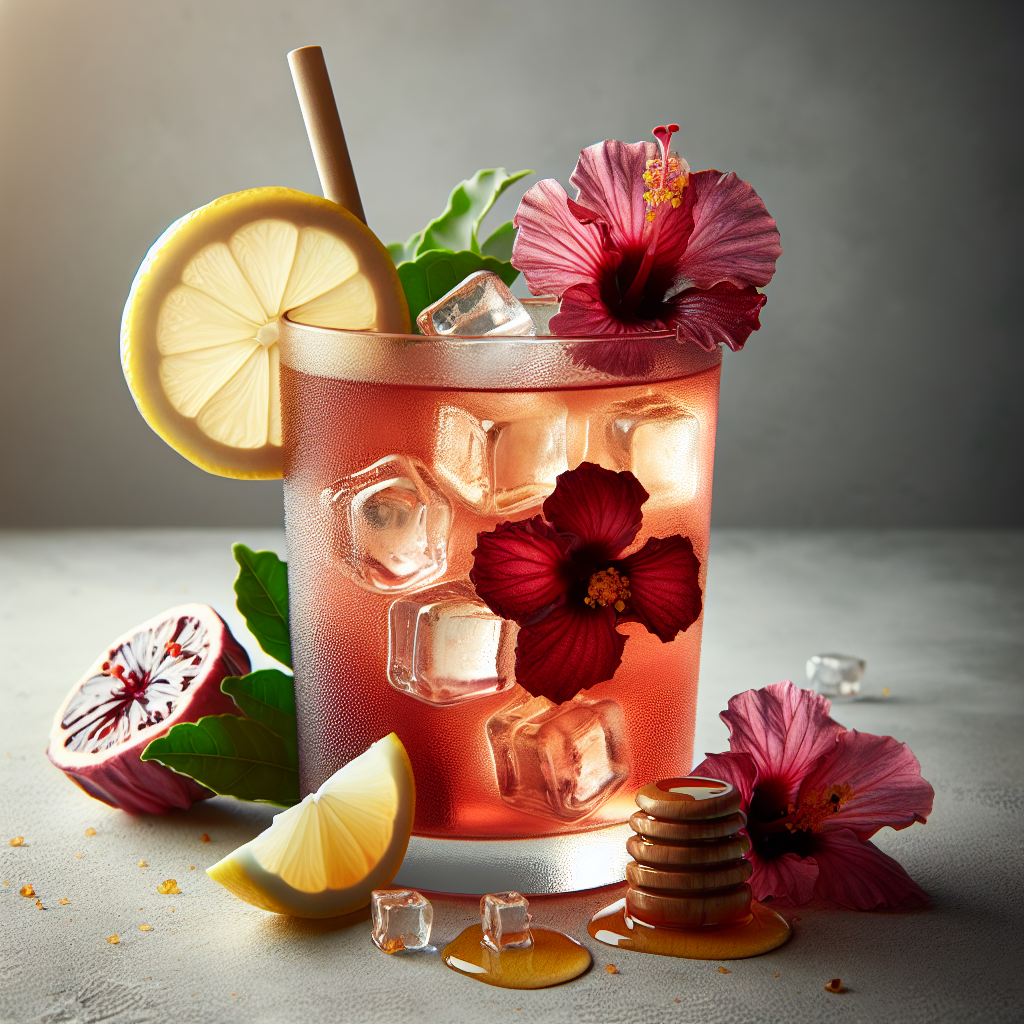 Chá Gelado de Hibisco