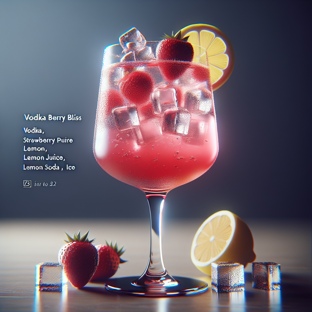 Vodka Berry Bliss