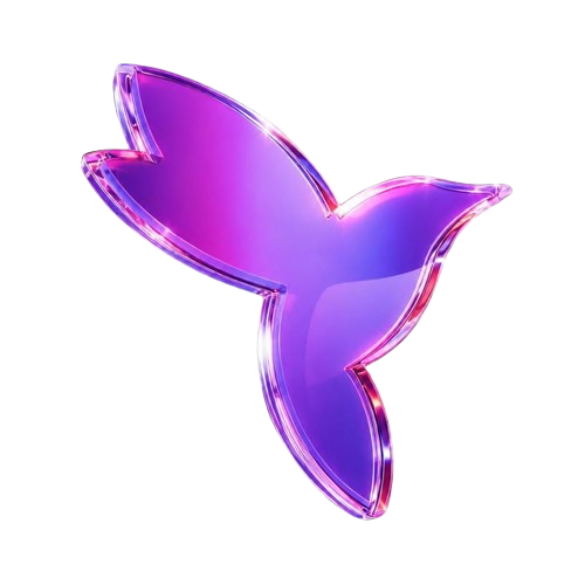 Holographic hummingbird