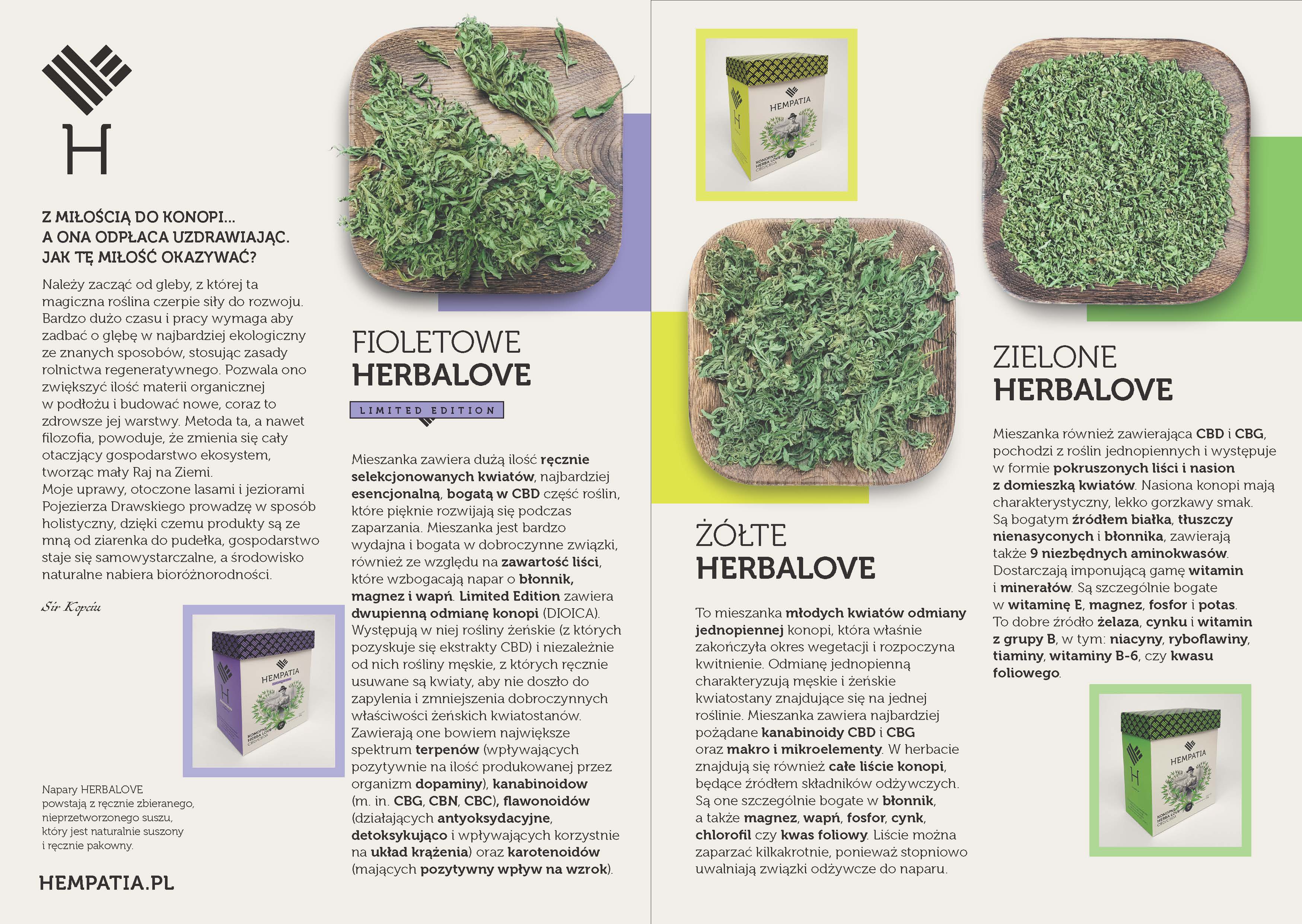 Konopne Trio Herba Love 60g