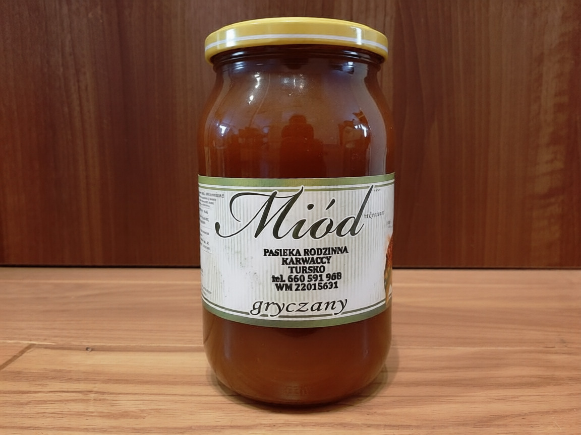 Miód Gryczany 750ml