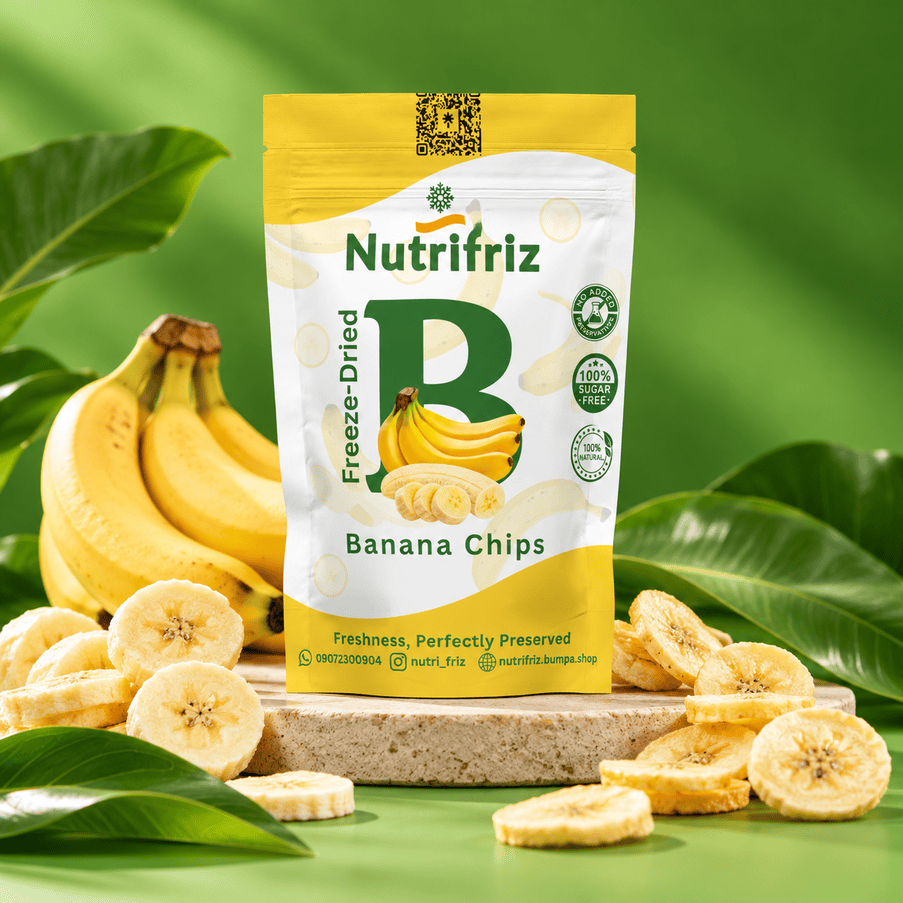 Freeze-Dried Banana Chips