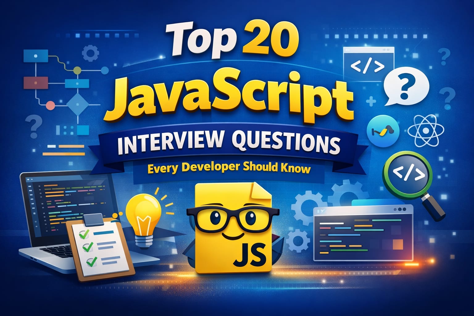 Top 20 JavaScript Interview Questions Every Developer Should Know ...