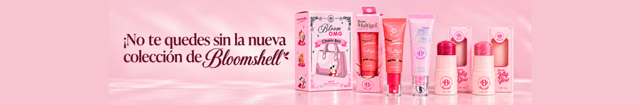 Nueva colección Bloomshell: Bloom OMG, Primer Multigel, Ultra Shine, Jelly Glow Coquetica y Bonitica