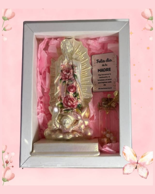 Guadalupe mini en caja premium - Creaciones Vinanti