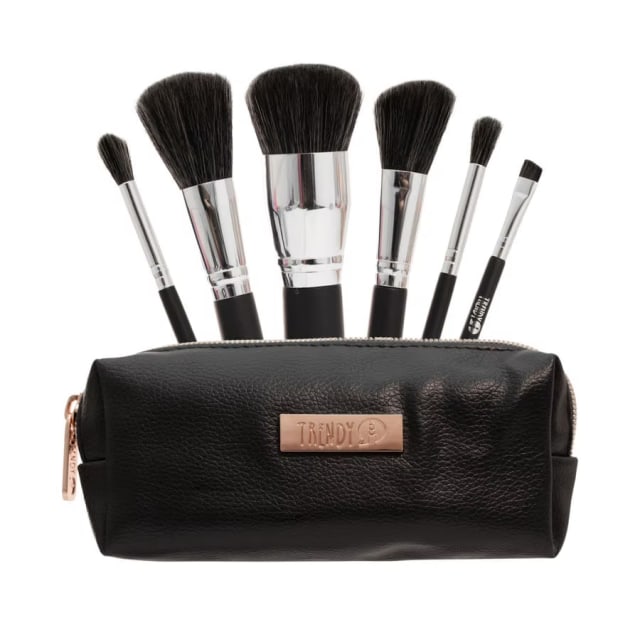 kit brochas mini en color negro trendy - Creaciones Vinanti