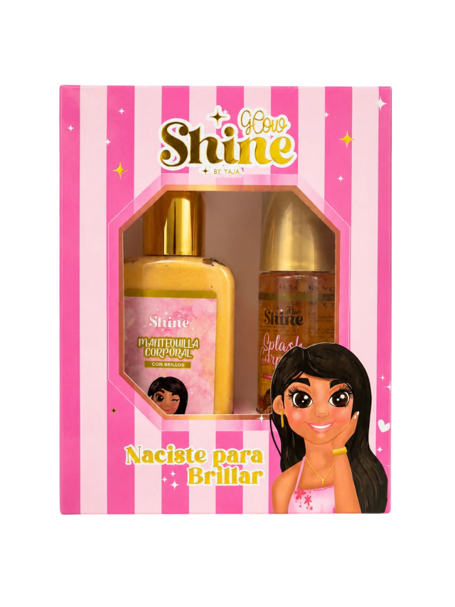 Kit mantequilla y splash Glow Shine by Yaja - Creaciones Vinanti