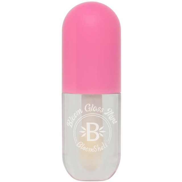 brillo de labios mini mimosa en capsula Bloomshell - Creaciones Vinanti