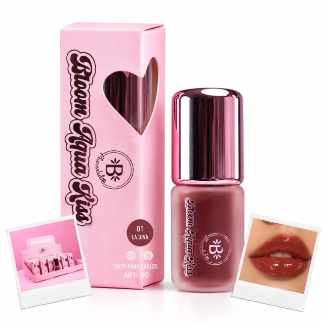 Tinta Bloom Aqua Kiss Bloomshell la diva - Creaciones Vinanti